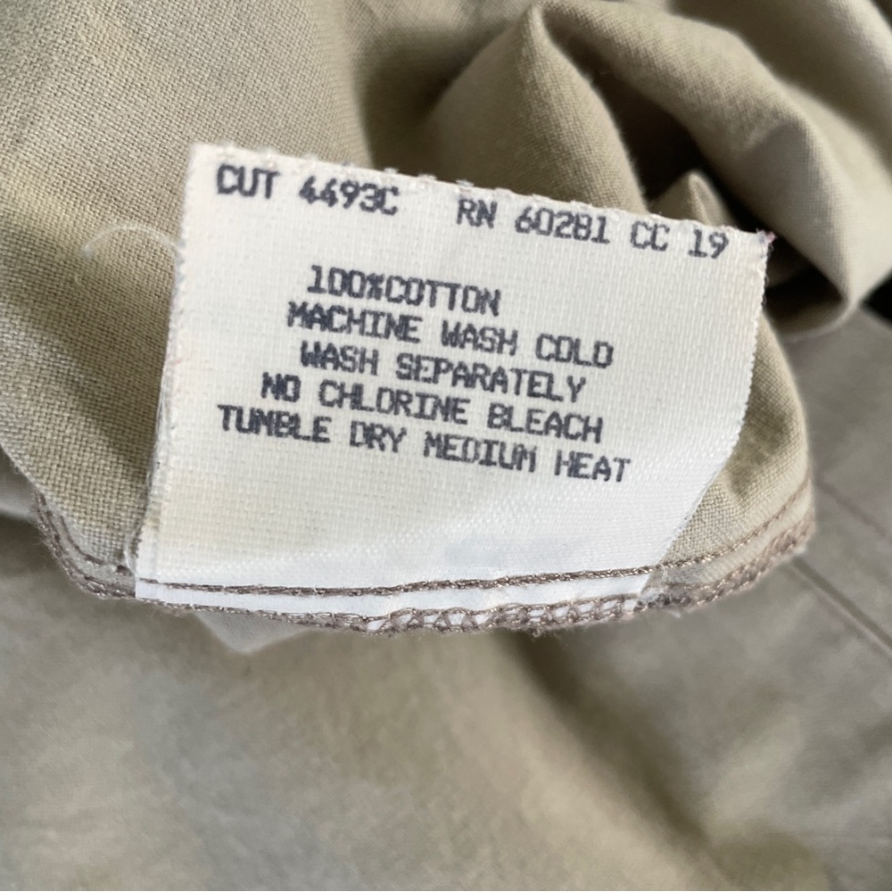 Vintage Blazer Khaki Jacket American Legends USA L Ranch Cattle Texas Windmill - Picture 6 of 15